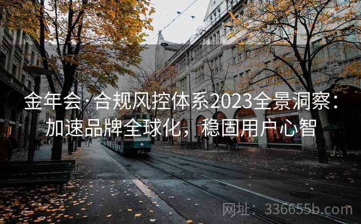 金年会·合规风控体系2023全景洞察：加速品牌全球化，稳固用户心智